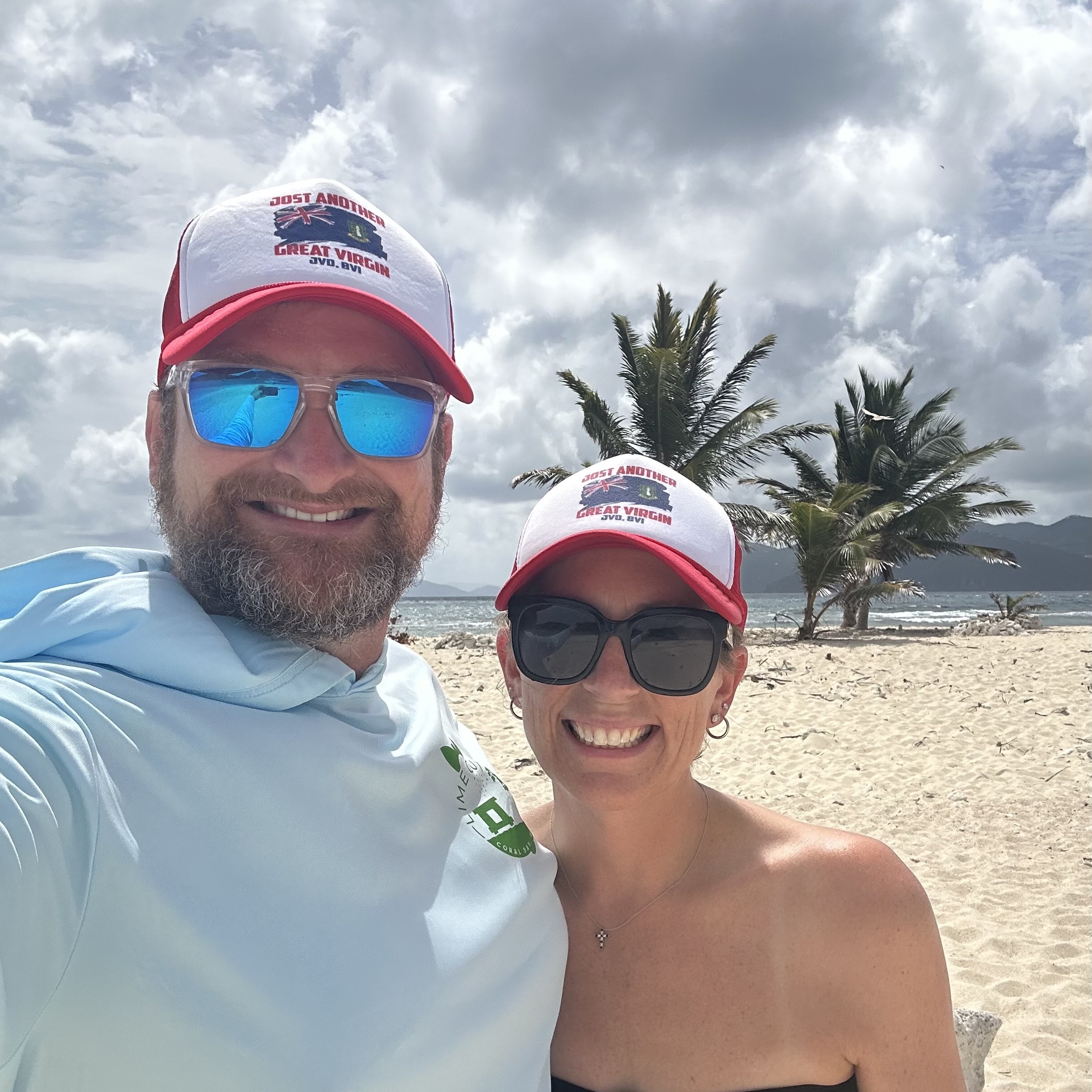 Dr. Olendorf and his wife on vacation